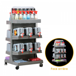 Bottle Rack Run Color Line
