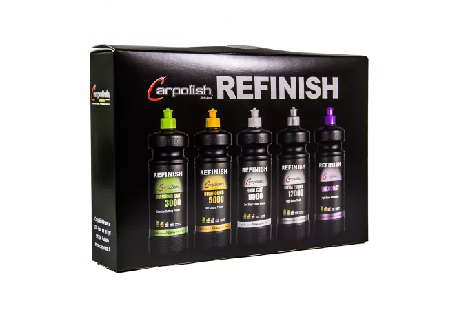KIT COMPLET PRODUITS DE POLISSAGE/LUSTRAGE - Carpolish