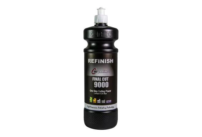pate a polir a technologie micro abrasive carpolish 1 litre Refinish 9000 final cut
