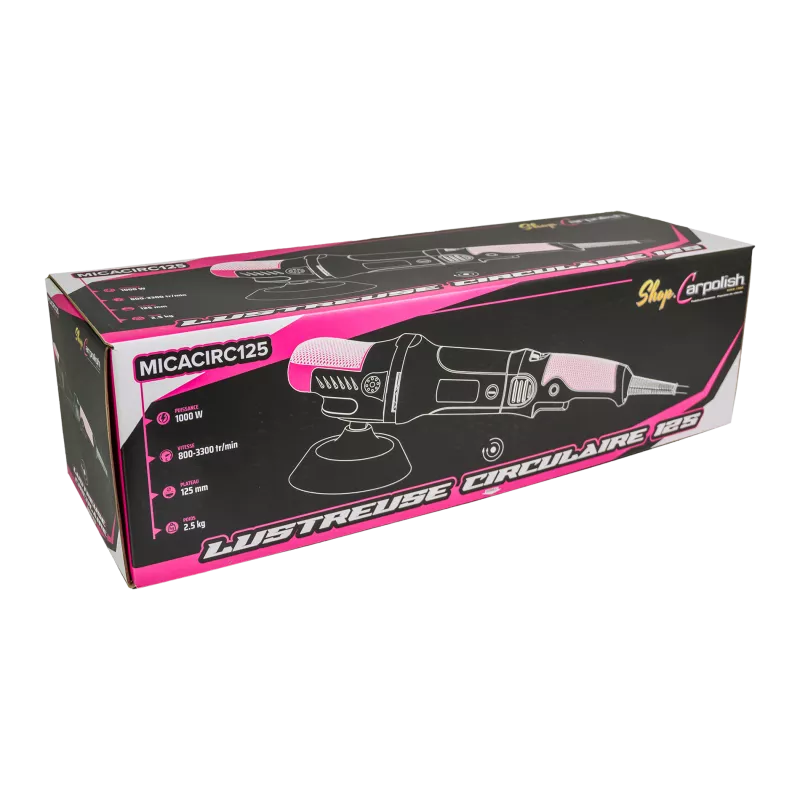 Lustreuse circulaire 125 "Pink"