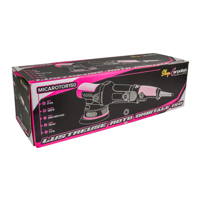 LUSTREUSE ROTO ORBITALE 150 MM "PINK"