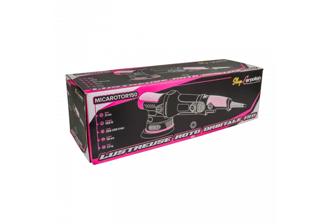 LUSTREUSE ROTO ORBITALE 150 MM "PINK"