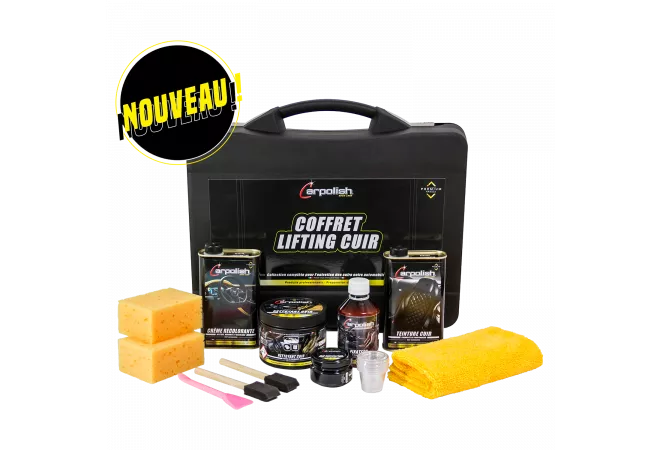 COFFRET LIFTING CUIR NOIR