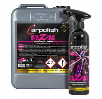 produit décontaminant ferreux jantes et vernis izr carpolish