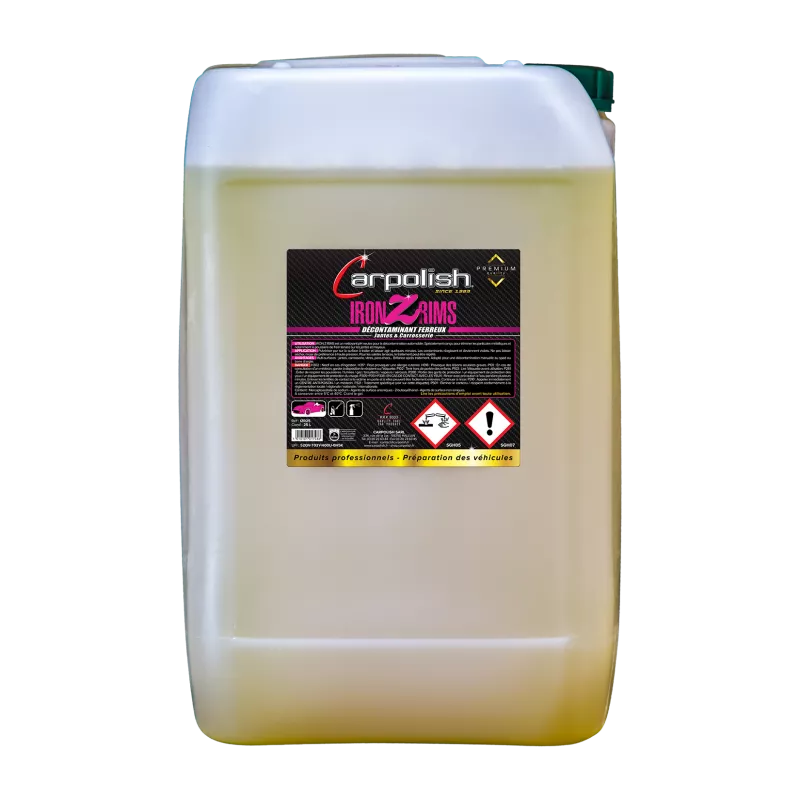 bidon décontaminant ferreux ph neutre carpolish