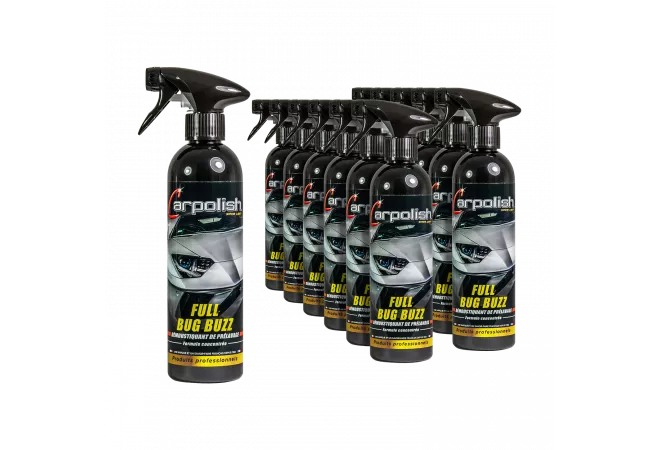 12 flacons produits démoustiquant carpolish