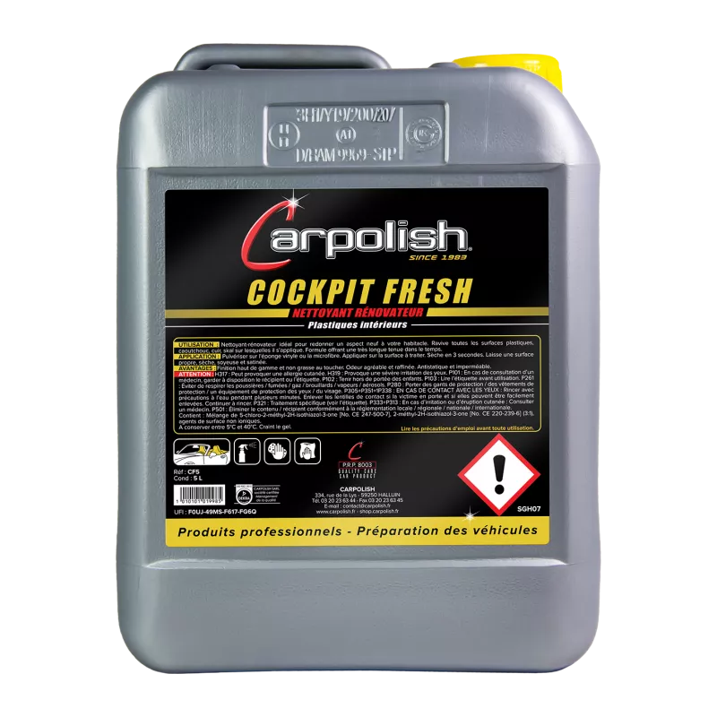 cokpit fresh rénovateur plastique tableau de bord