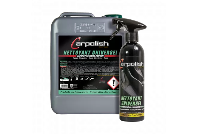 nettoyant universel tissus moquette plastique apc carpolish