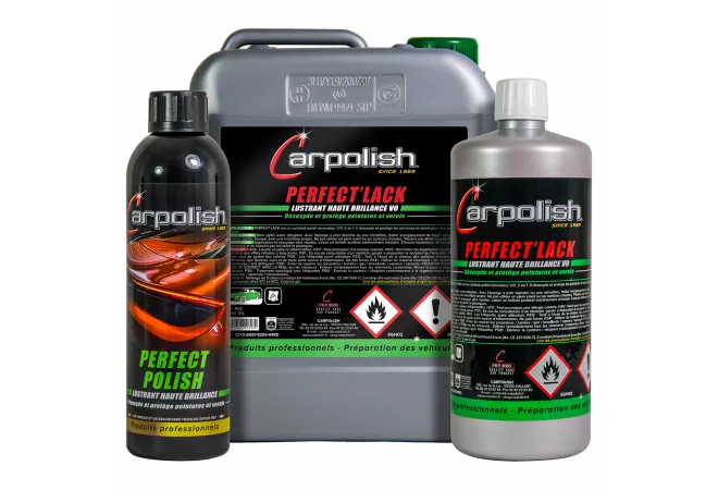 produit lustrant haute brillance lustrage manuel perfect polish carpolish