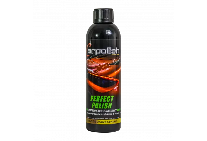bouteille produit 500ml lustrant manuel perfect polish carpolish