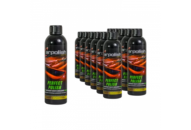 12 bouteilles produit 500ml lustrant manuel perfect polish carpolish