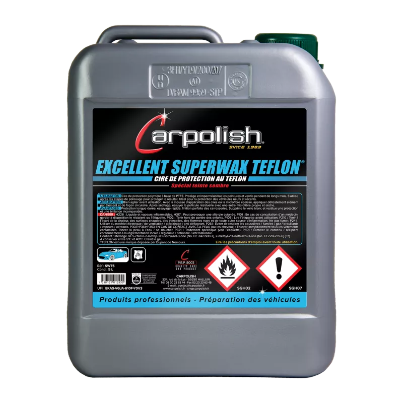 Polish et lustrant auto de finition - 500 ml