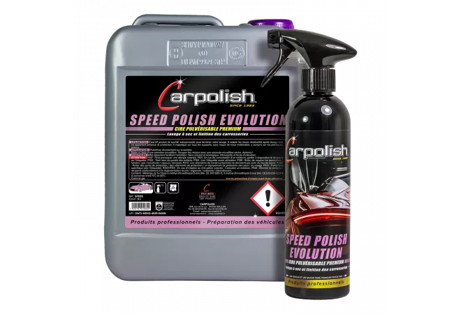 nettoyant cire et rapide pour carrosserie sans eau carpolish