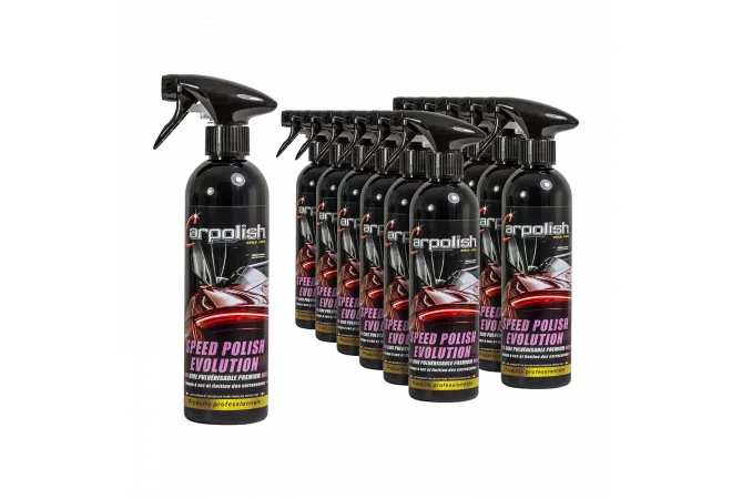 12 flacon pulvérisateur nettoyant cire et rapide pour carrosserie carpolish