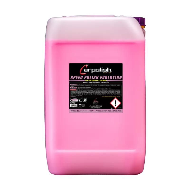 bidon speed polish cire rapide nettoyant sans eau carpolish