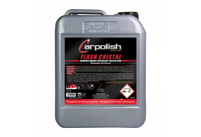 bidon 5 litres shampoing pour voiture concentré ph neutre finition brillante carpolish