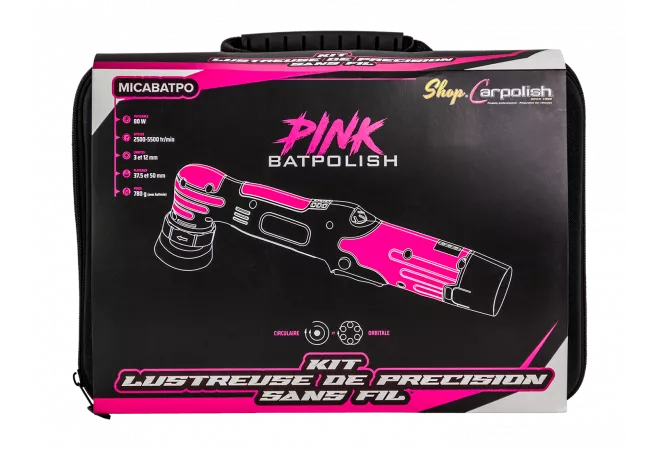 STARTER PACK - LUSTREUSE DE PRÉCISION SANS FIL "PINK" + PRODUITS ET ACCESSOIRES