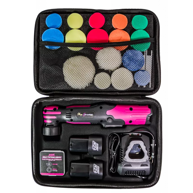 STARTER PACK - LUSTREUSE DE PRÉCISION SANS FIL "PINK" + PRODUITS ET ACCESSOIRES