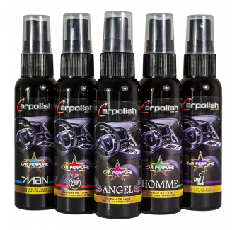 parfum pour voiture lot de 5 60 ml carpolish