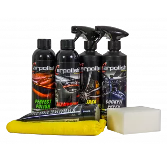 Kit d'entretien automobile standard : la qualité Carpolish