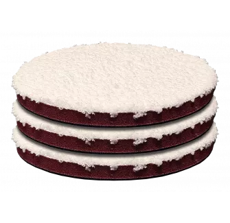 DISQUE 160MM MICROFIBRE TRÈS ABRASIF BLANC