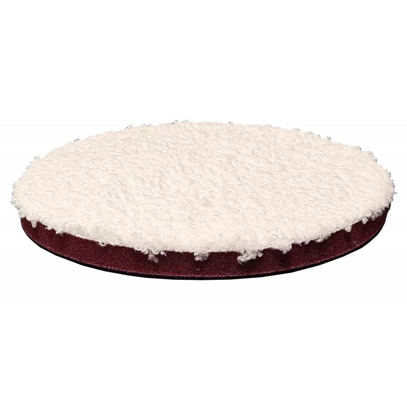 DISQUE 160MM MICROFIBRE TRÈS ABRASIF BLANC