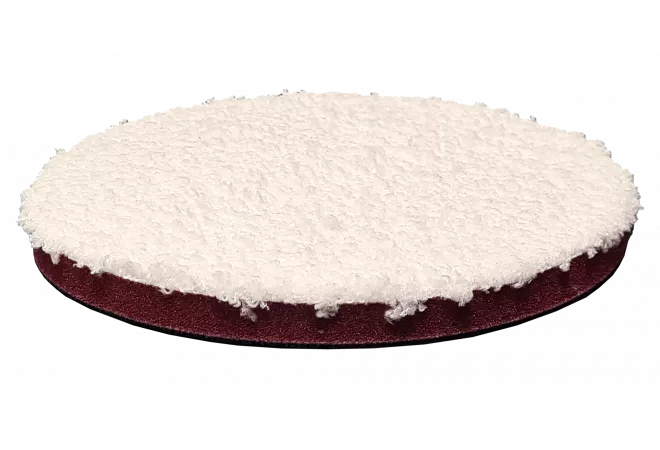 DISQUE 160MM MICROFIBRE TRÈS ABRASIF BLANC