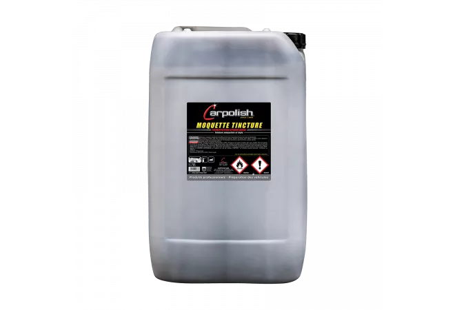 bidon 25 litres teinture pigmentation opaque noire pour surfaces ternis carpolish