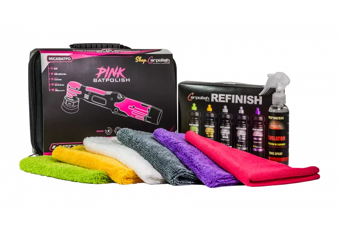 STARTER PACK - LUSTREUSE DE PRÉCISION SANS FIL "PINK" + PRODUITS ET ACCESSOIRES