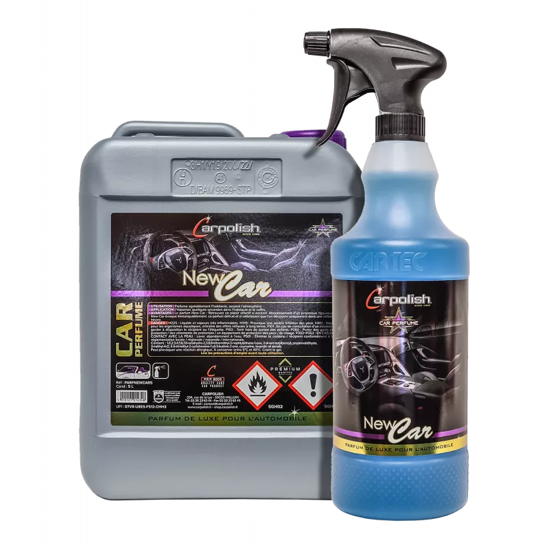 parfum pour voiture 5l new car carpolish