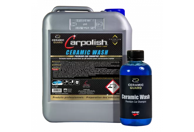 shampoing ph neutre pour protection céramique et véhicule traité ou protégé carpolish