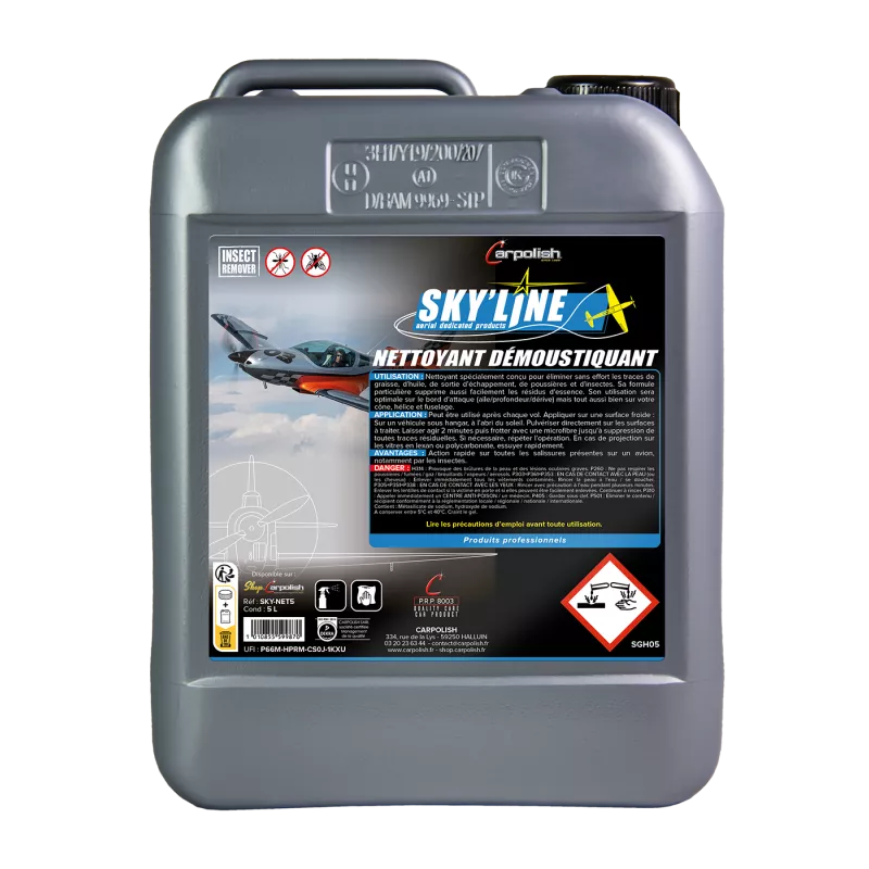 SKY'LINE : NETTOYANT DÉMOUSTIQUANT