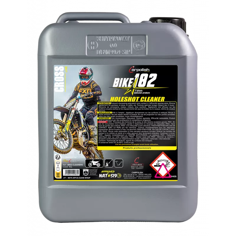 BIKE 182 : HOLESHOT CLEANER
