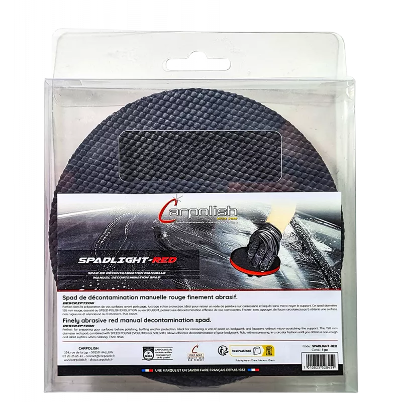 SPAD DE DÉCONTAMINATION MANUELLE