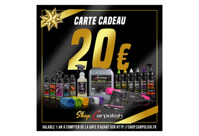 Carte cadeau 20€