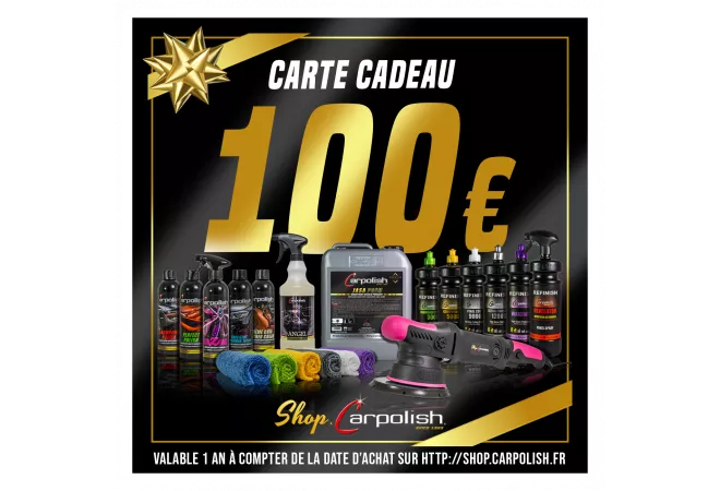 Carte cadeau 100€
