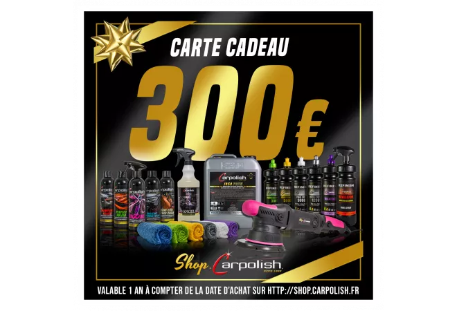 Carte cadeau 300€