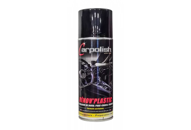 Laque d'entretien des éléments plastiques automobile