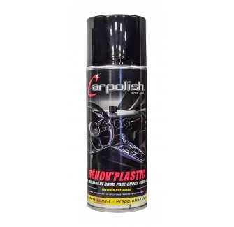 Laque d'entretien des éléments plastiques automobile