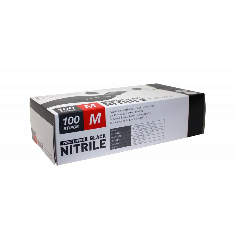 GANTS BLACK NITRILE
