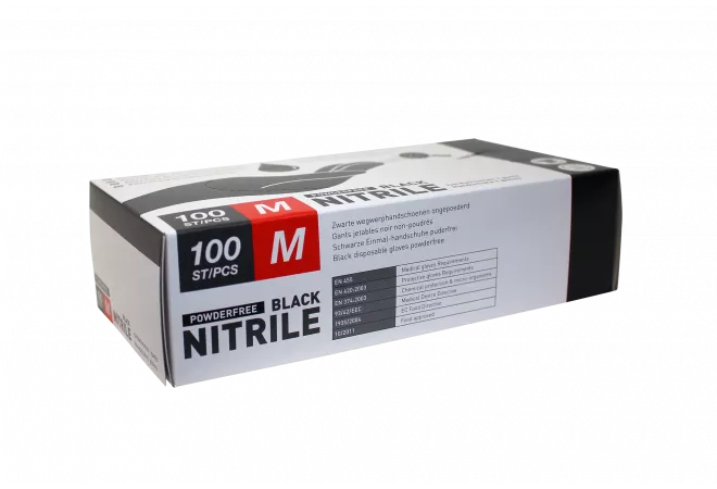 GANTS BLACK NITRILE