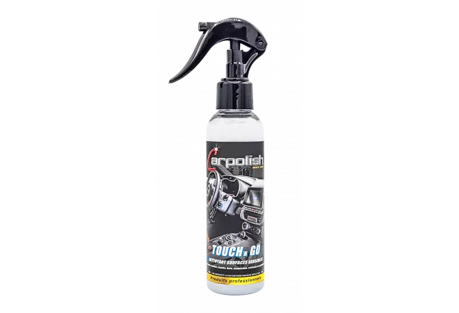 pulvérisateur nettoyant surfaces sensibles ecran, laqué, carbone, boisé plastique