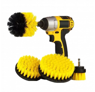KIT 4 BROSSES HARD POUR PERCEUSE