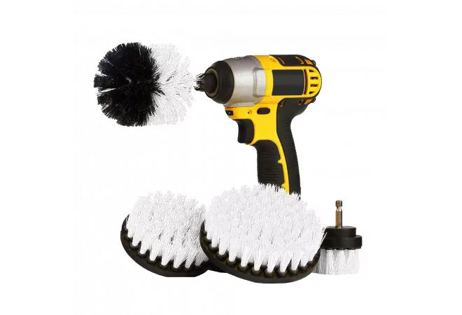 KIT 4 BROSSES SOFT POUR PERCEUSE