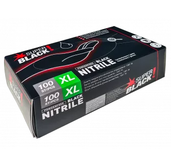 GANTS BLACK NITRILE STRONG
