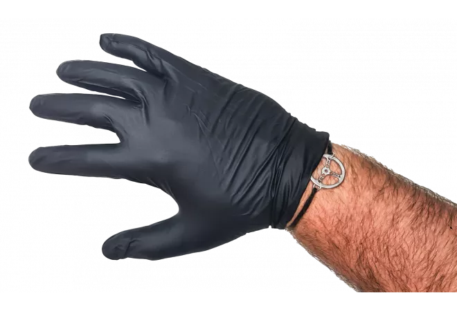 GANTS BLACK NITRILE STRONG