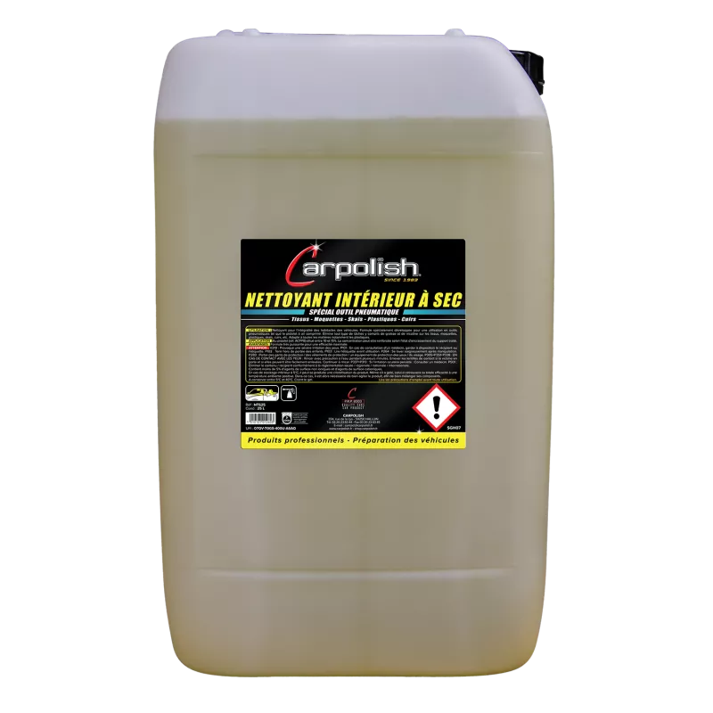 Nettoyant universel spécial pistolet à air pour tissus, plastiques et moquettes