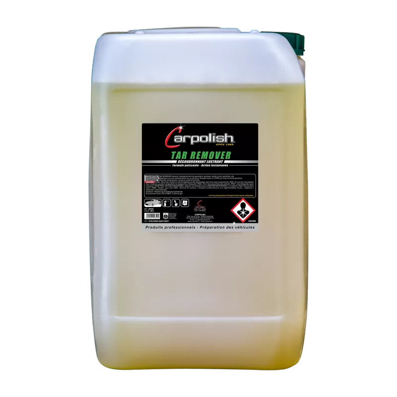 bidon de 25 litres de dégraissant et degoudronnant action instantané