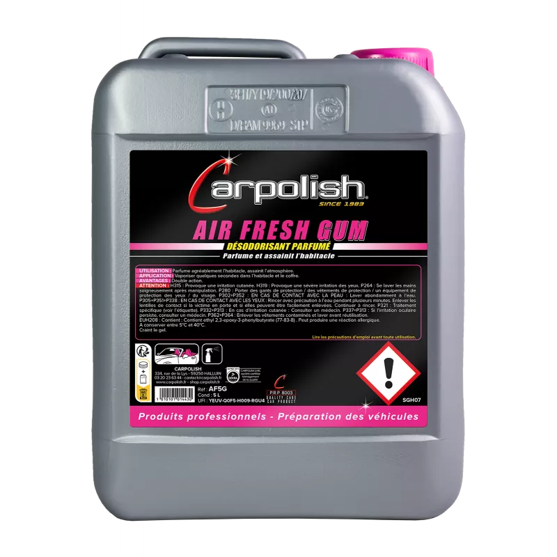 AIR FRESH : DÉSODORISANT D'HABITACLE