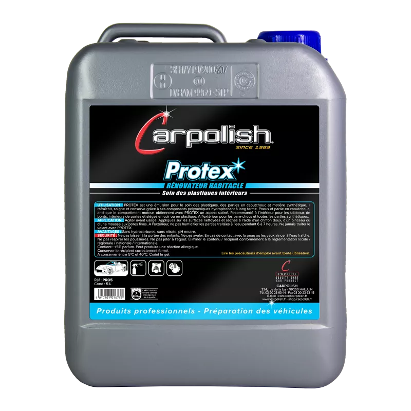 PROTEX : Rénovateur plastique PROTEX : Rénovateur plastique